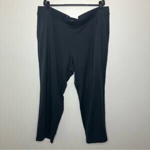 NWT J. JILL Pure Jill Affinity Slim-Leg Pants French Terry 4X Plus Size Gray